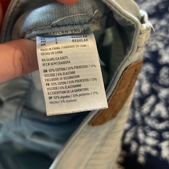 American Eagle 360 Next Level Stretch Acid Wash Jeggins - Picture 11 of 11